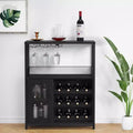 Meubles de bar DobleePy, armoires à vin, buffets, étagères réglables, adaptés aux petits bars dans les cuisines et les restaurants, couleur rétro