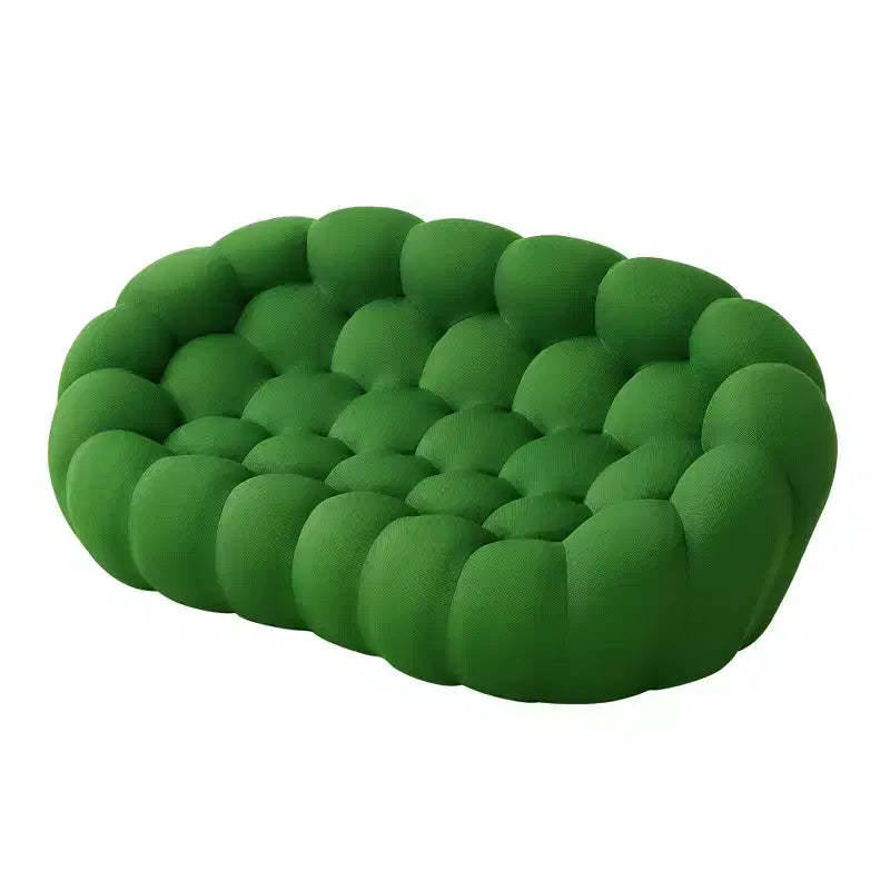 Modernes 2-Sitzer-Bubble-Sofa, gepolstert, mit 3D-Textilgewebe für das Wohnzimmer