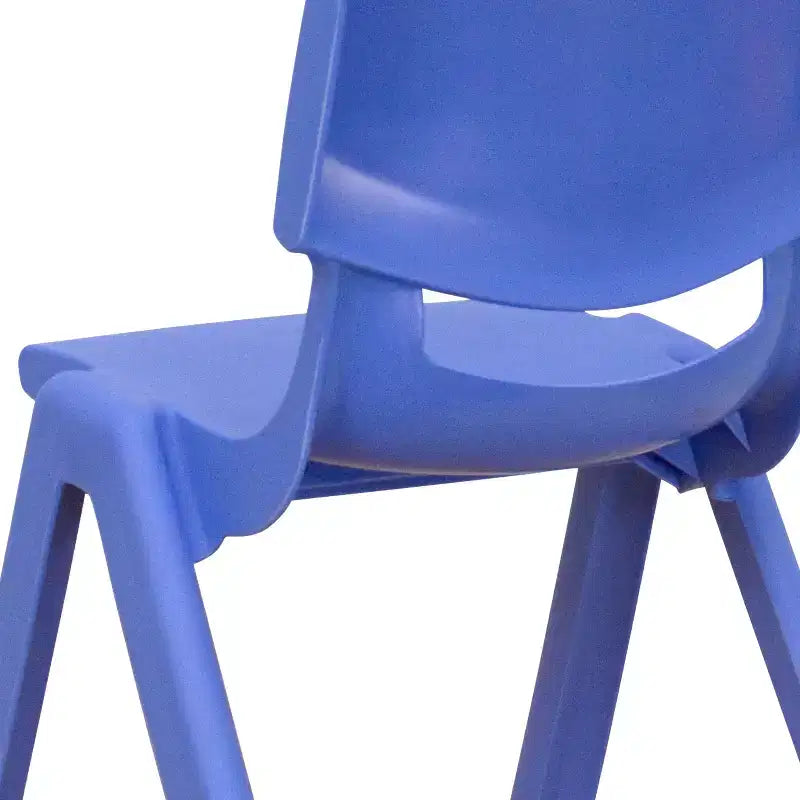 Ensemble table d’activités rectangulaire réglable en hauteur en plastique Emma and Oliver, 23.625W x 47.25L, avec 6 chaises
