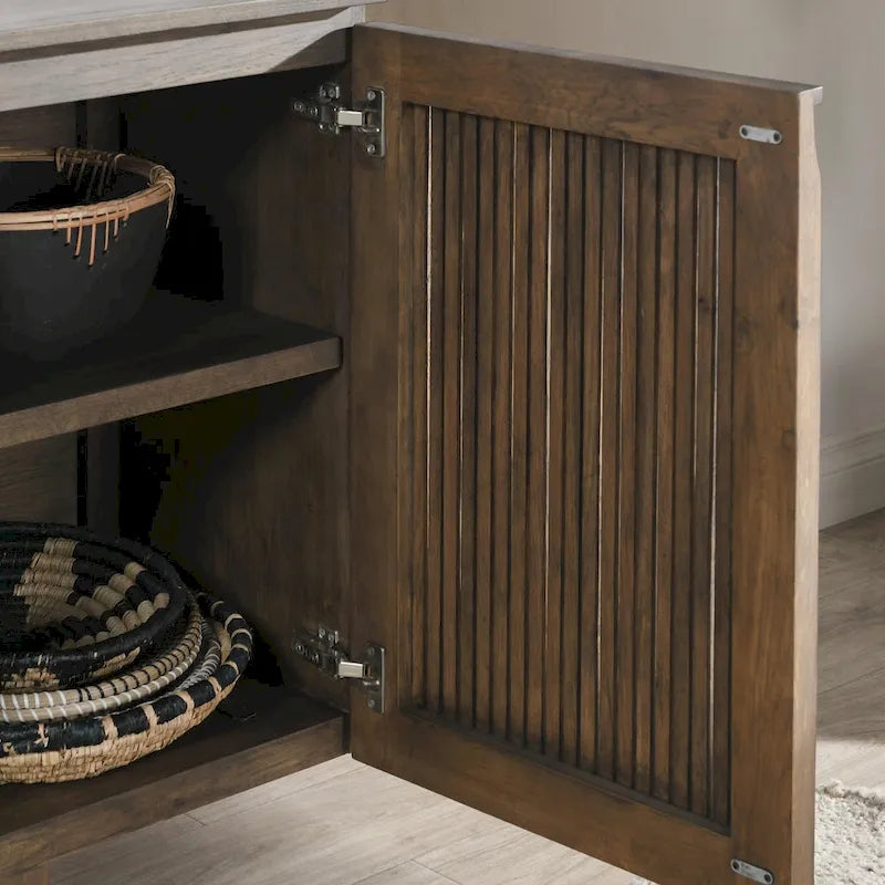 Credenza buffet Classic Home Roya con impiallacciatura in rovere