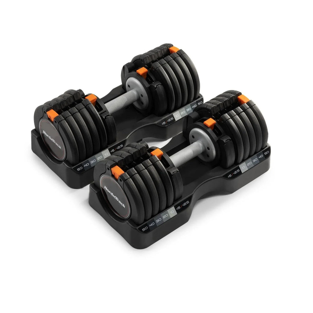 NordicTrack Kurzhantel-Set mit Select-a-Weight-System, 55 Lb.