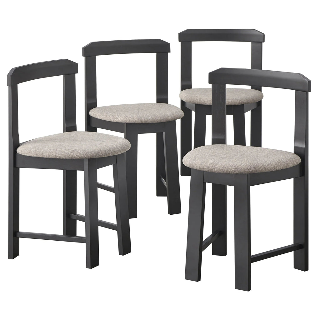 Ensemble de salle à manger compact rond Harrisburg Tobey, 5 pièces