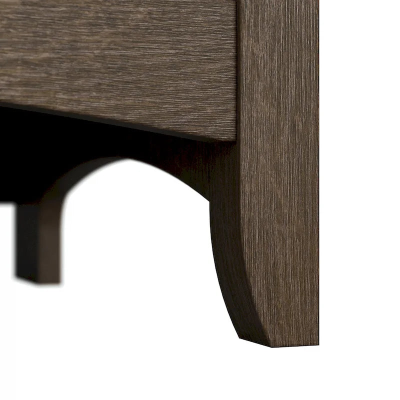 Hoge Salinas-boekenkast met 5 planken (set van 2) van Bush Furniture