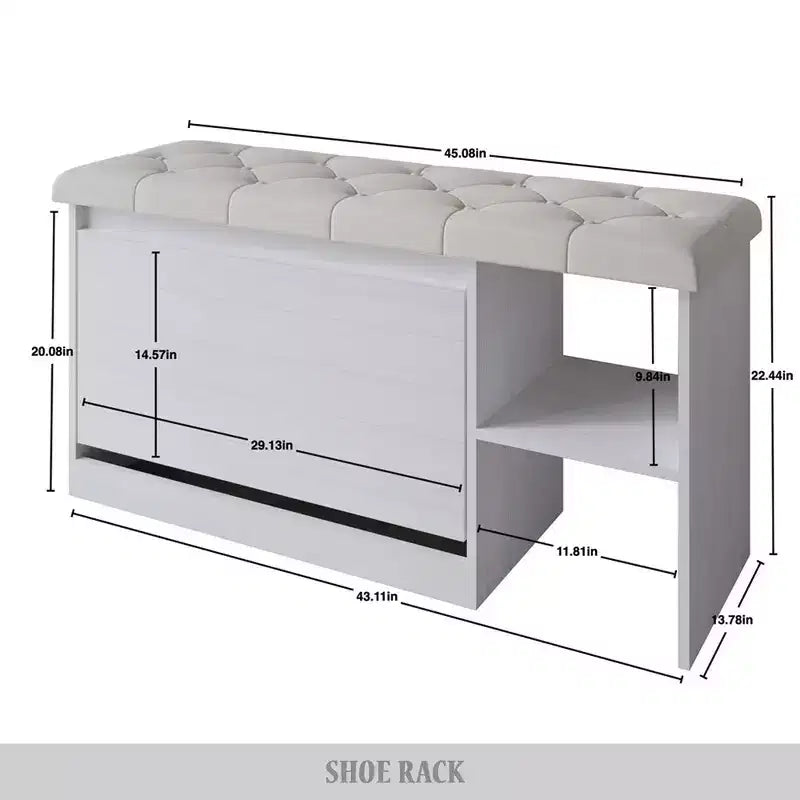 ChaletPosh Schuhbank mit Stauraum