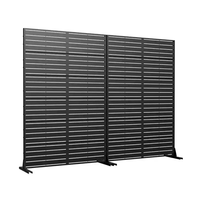 Decoratief privacyscherm voor buiten, tuinafscheiding Dovelina, 72 H (set van 2)