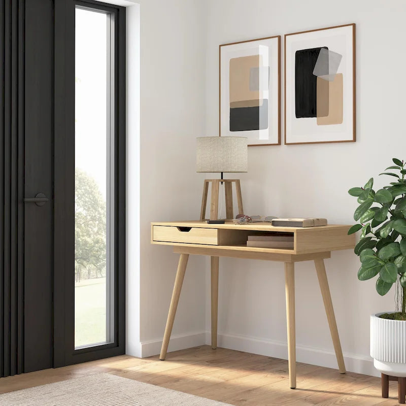 Scrivania per computer e scrittura Bush Furniture Nora 40W con contenitore