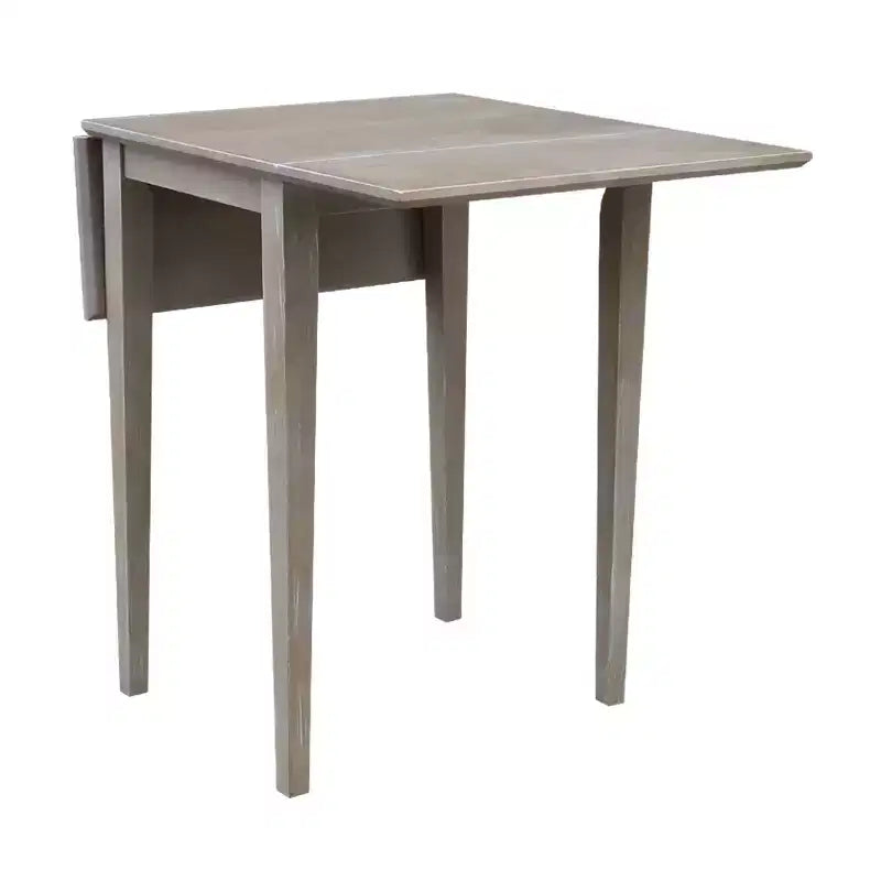 Espressobrauner Esstisch mit Klappplatten, für 4 Personen