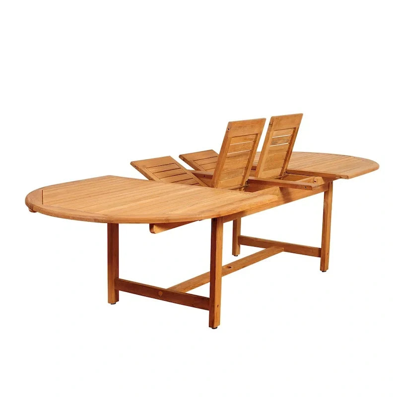 Amazonia Teak Sessa ausziehbare 13-teilige Garten-Essgruppe - 13-teilig
