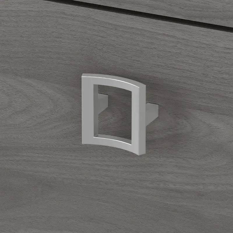 Bureau d’angle L Echo avec rehausse et tiroirs