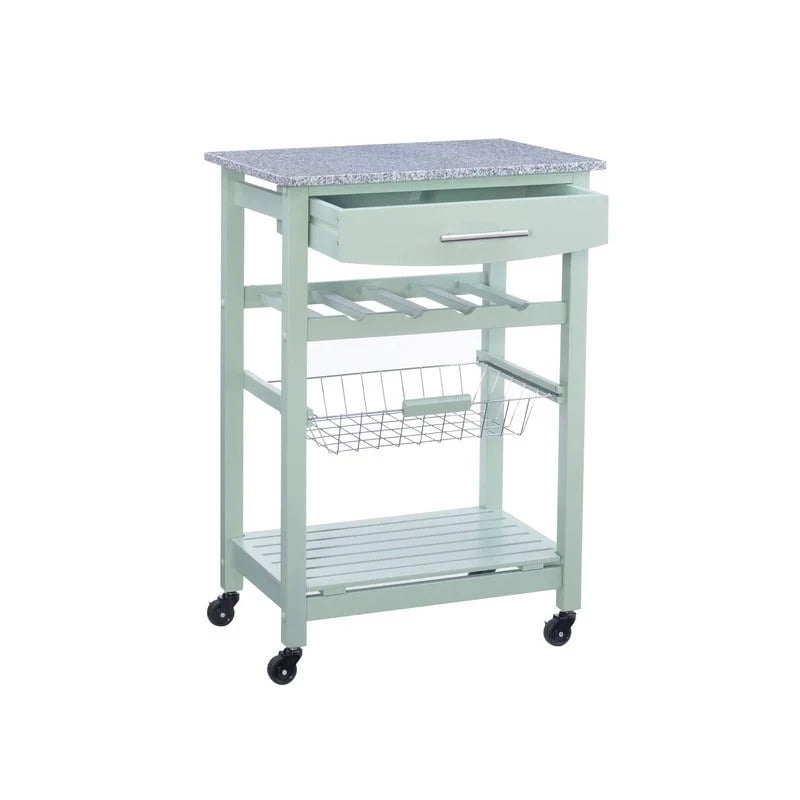 Desserte de cuisine compacte mobile Jake