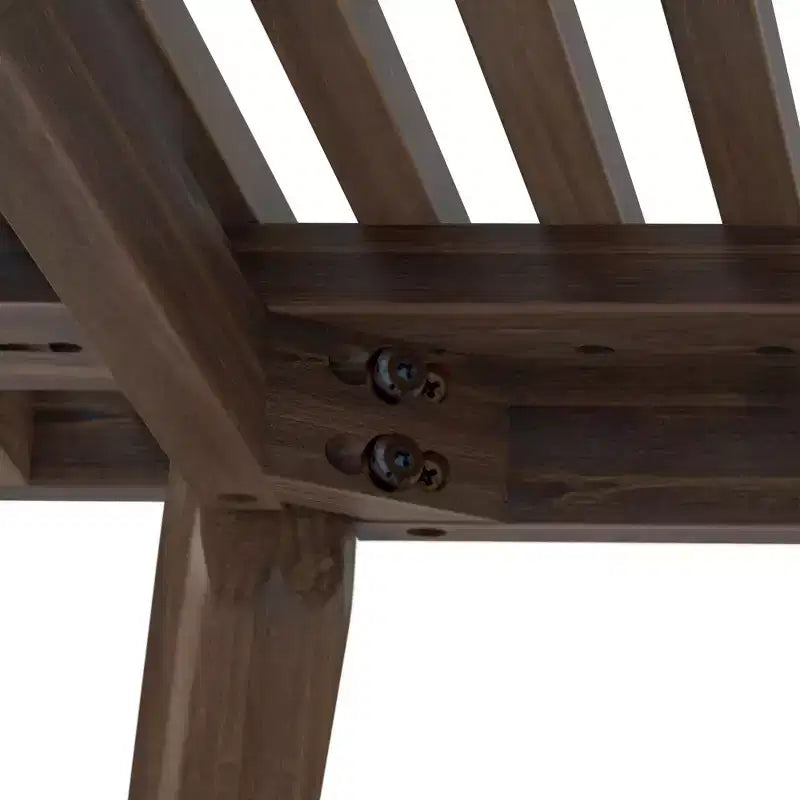 Panca da ingresso Plank+Beam, panca da fondo letto in legno massello per camera da letto, corridoio e portico, 41.25