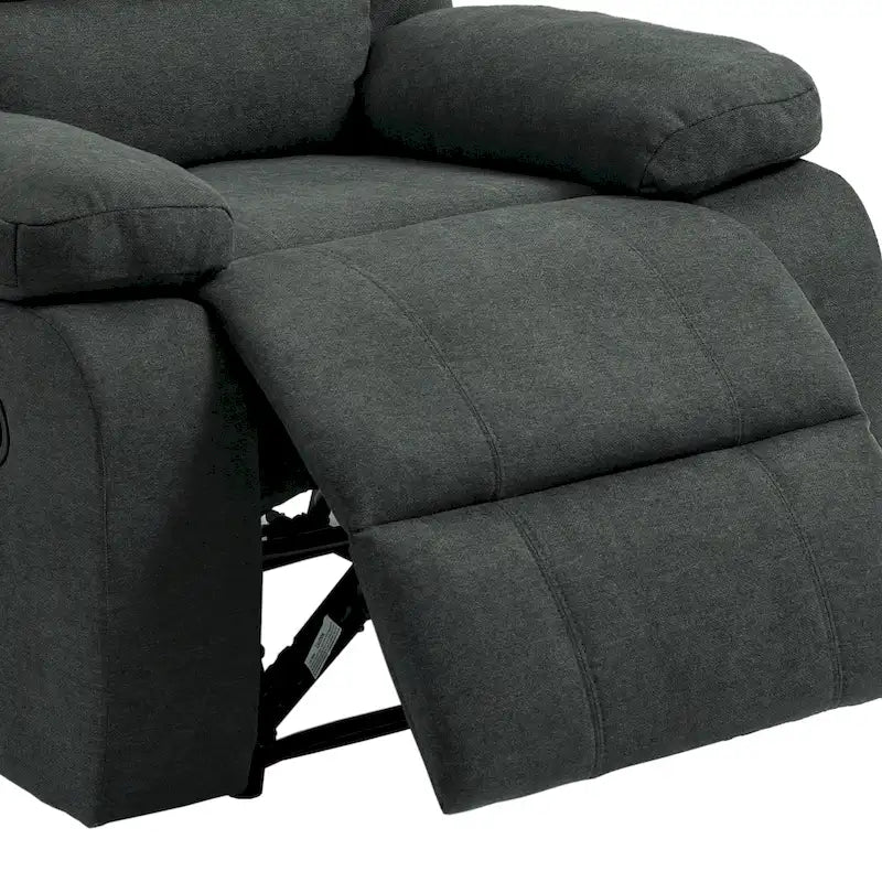 Set van 2 klassieke en traditionele handmatige relaxfauteuils