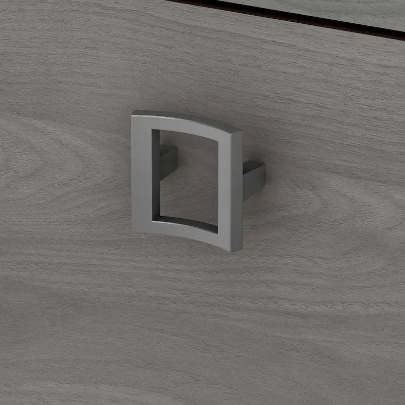 Bureau d’angle L Echo avec rehausse et tiroirs