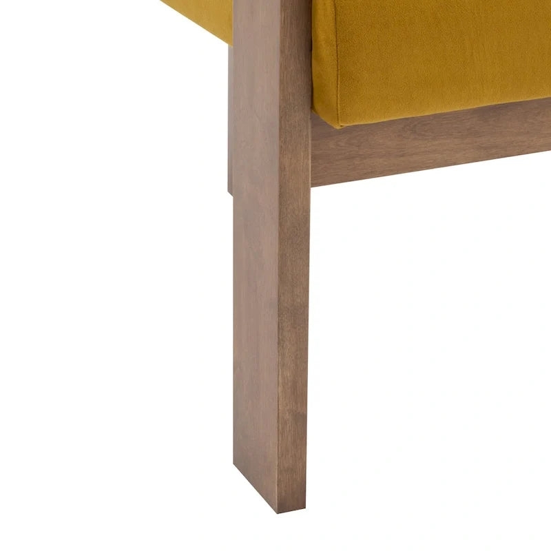 Poltrona d'accento moderna imbottita Gilbert con braccioli arrotondati di Christopher Knight Home
