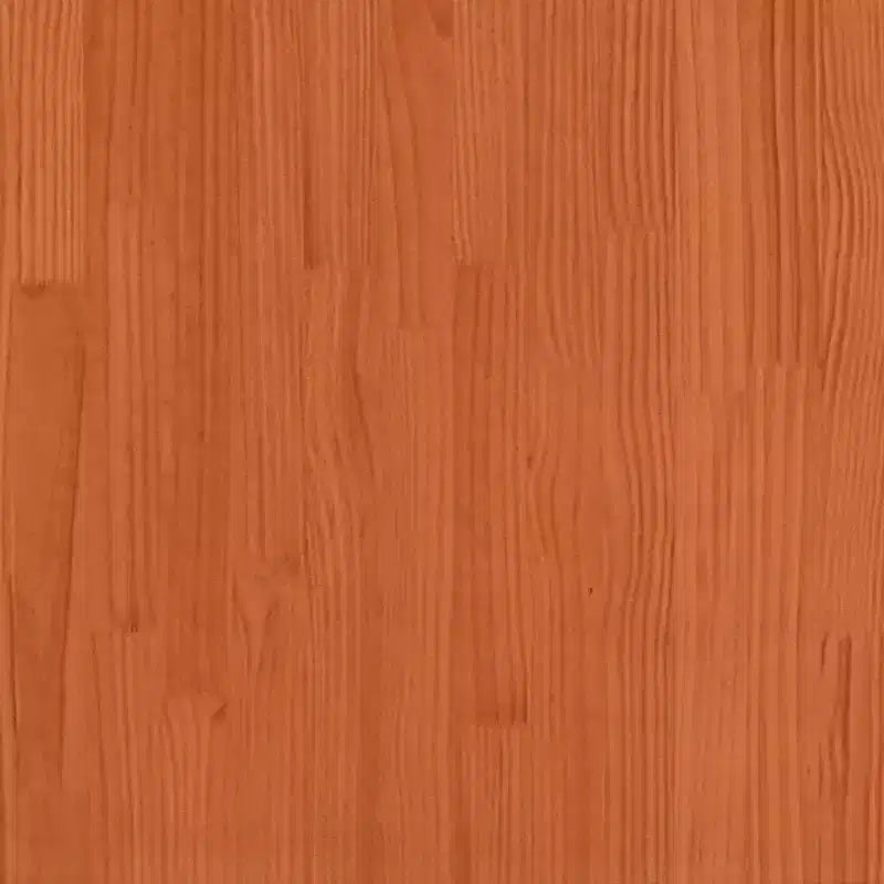 Set da giardino vidaXL con divano modulare componibile in legno massello di pino - pino naturale, senza cuscini