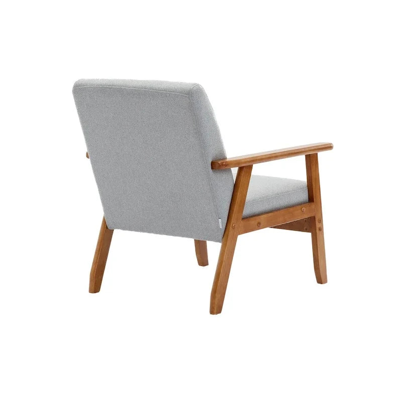 Set van 2 accentstoelen met bijzettafel, fauteuils voor woonkamer, slaapkamer of kantoor - 30.71H*25.39W *27.95D