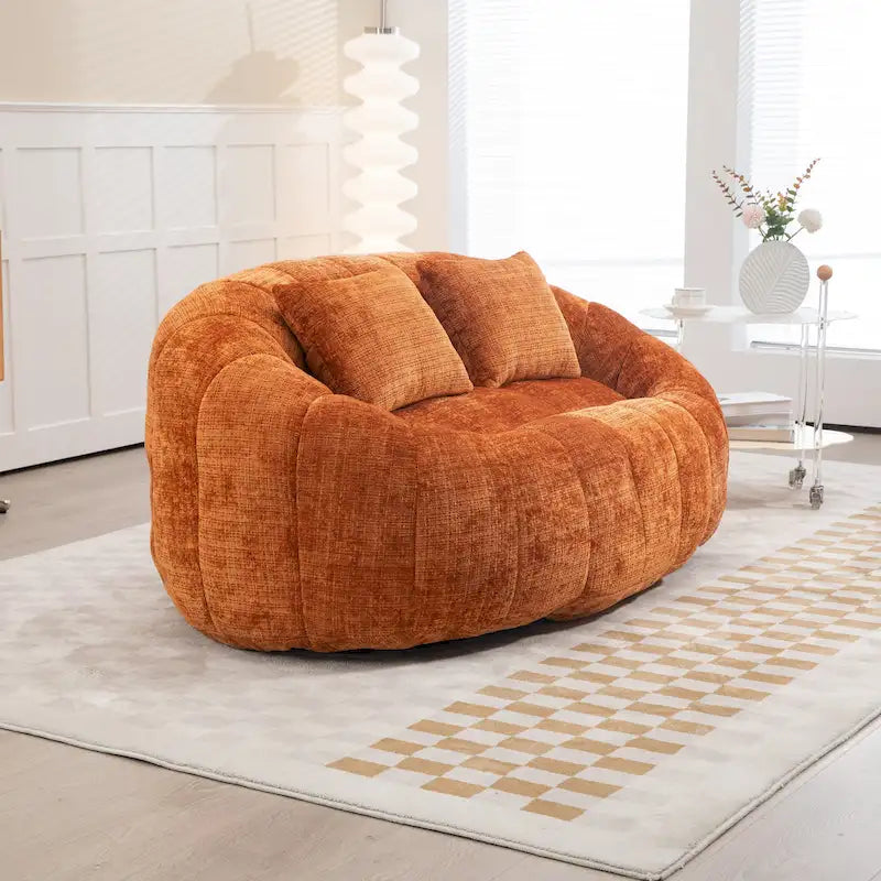 GDFStudio - Divano relax a 2 posti Laurel in ciniglia con schiuma ad alta densità e comfort extra