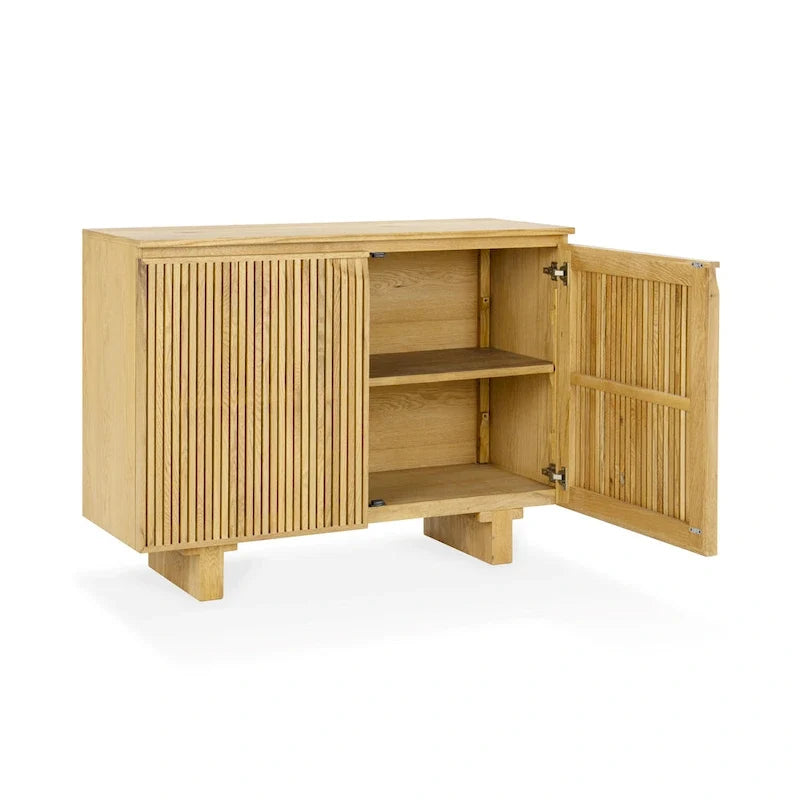 Credenza buffet Classic Home Roya con impiallacciatura in rovere