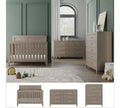 Child Craft Kieran kinderkamerset, 3-delig, met ledikant, dubbele ladekast en commode; inclusief 4-in-1 omvormbaar ledikant