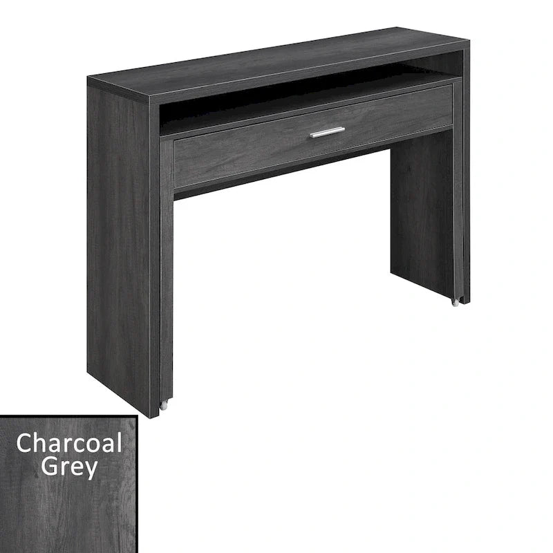 Convenience Concepts Newport JB-console-/schuifbureau met lade en verhoging