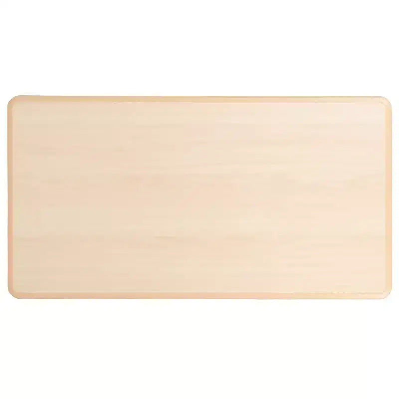 Ensemble table d’activités rectangulaire réglable en hauteur en plastique Emma and Oliver, 23.625W x 47.25L, avec 6 chaises