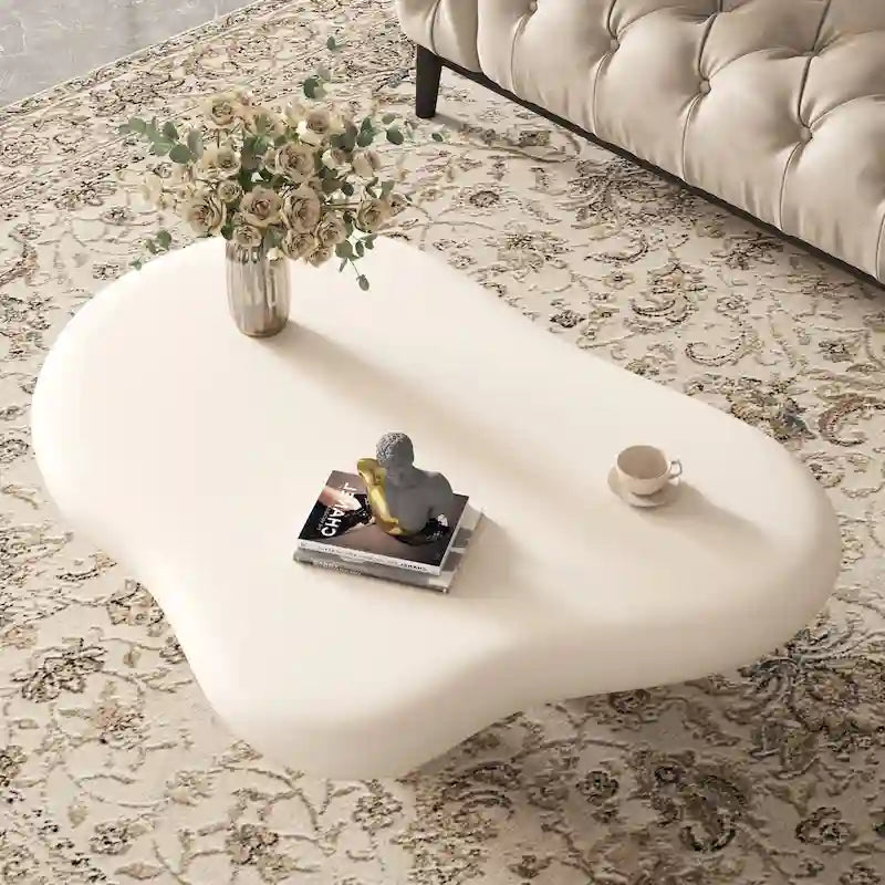 48.5 moderner Couchtisch in Wolkenform mit 4 Beinen