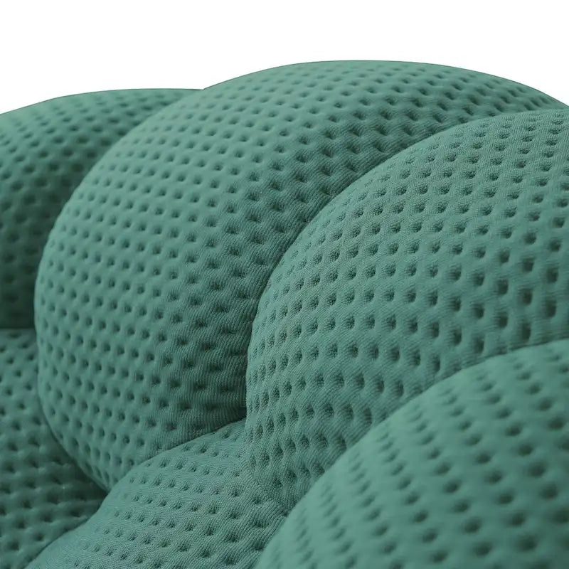 2er-Set 3D-Wabenstoff-Bubble-Sofas, 3-Sitzer-Sofa und Einzelsessel fürs Wohnzimmer