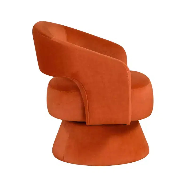 GDFStudio Hudson moderne luxe draaifauteuil met fluwelen bekleding