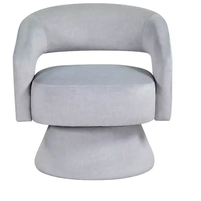 GDFStudio Hudson moderne luxe draaifauteuil met fluwelen bekleding