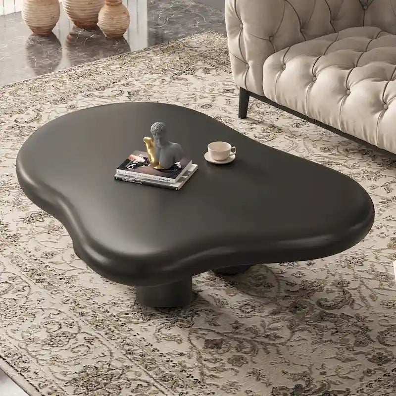 48.5 moderner Couchtisch in Wolkenform mit 4 Beinen