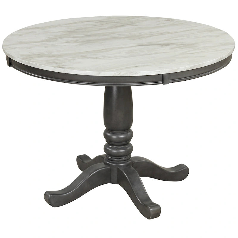 Eetkamertafel met stoelen, set van 5 stuks voor 4 personen