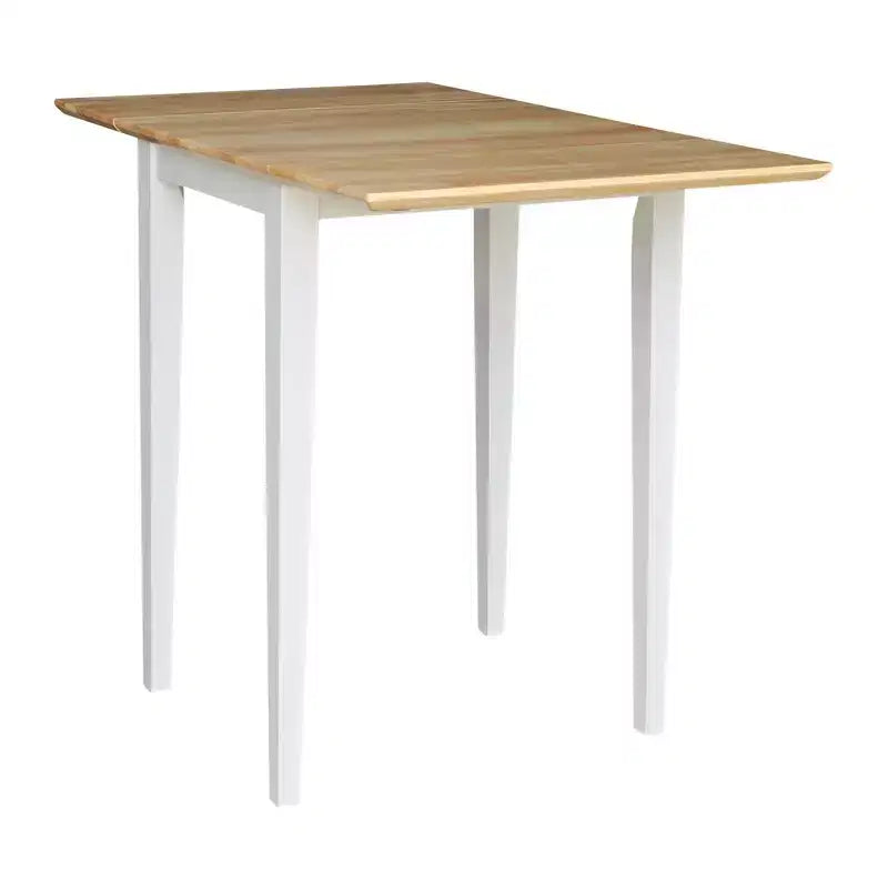 Espressobrauner Esstisch mit Klappplatten, für 4 Personen