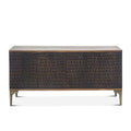 Sideboard aus Mangoholz in zwei Farbtönen