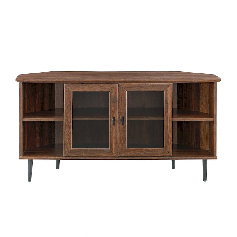Middlebrook Eck-TV-Ständer mit Glastür, 48 Zoll