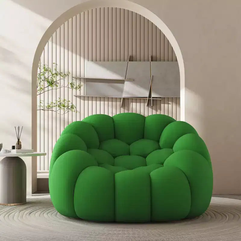 Modernes 2-Sitzer-Bubble-Sofa, gepolstert, mit 3D-Textilgewebe für das Wohnzimmer