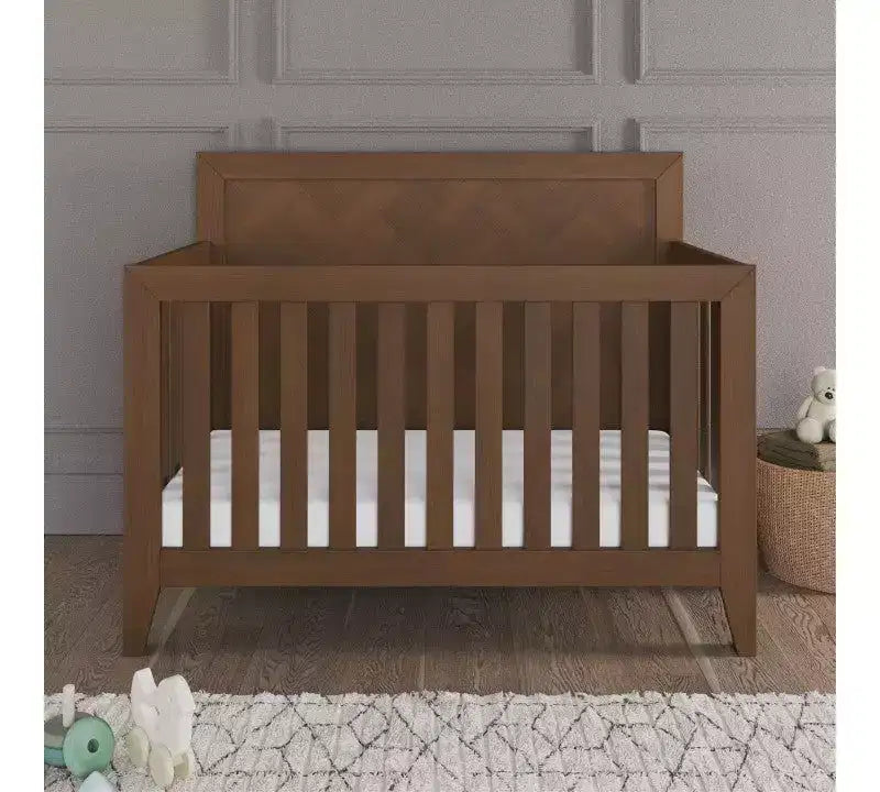 Child Craft Kieran kinderkamerset, 3-delig, met ledikant, dubbele ladekast en commode; inclusief 4-in-1 omvormbaar ledikant