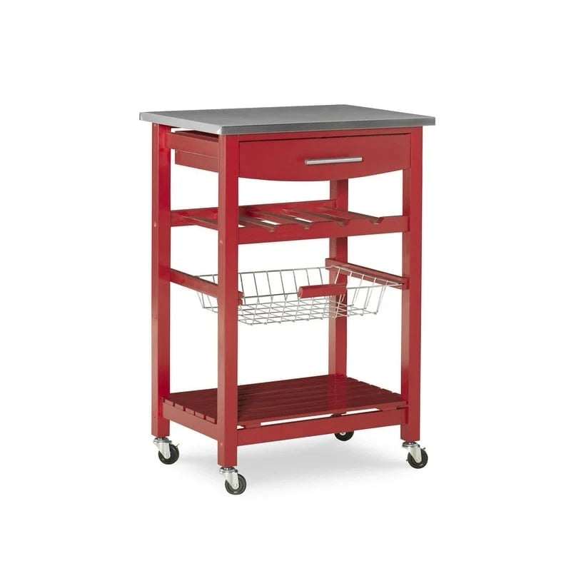 Desserte de cuisine compacte mobile Jake