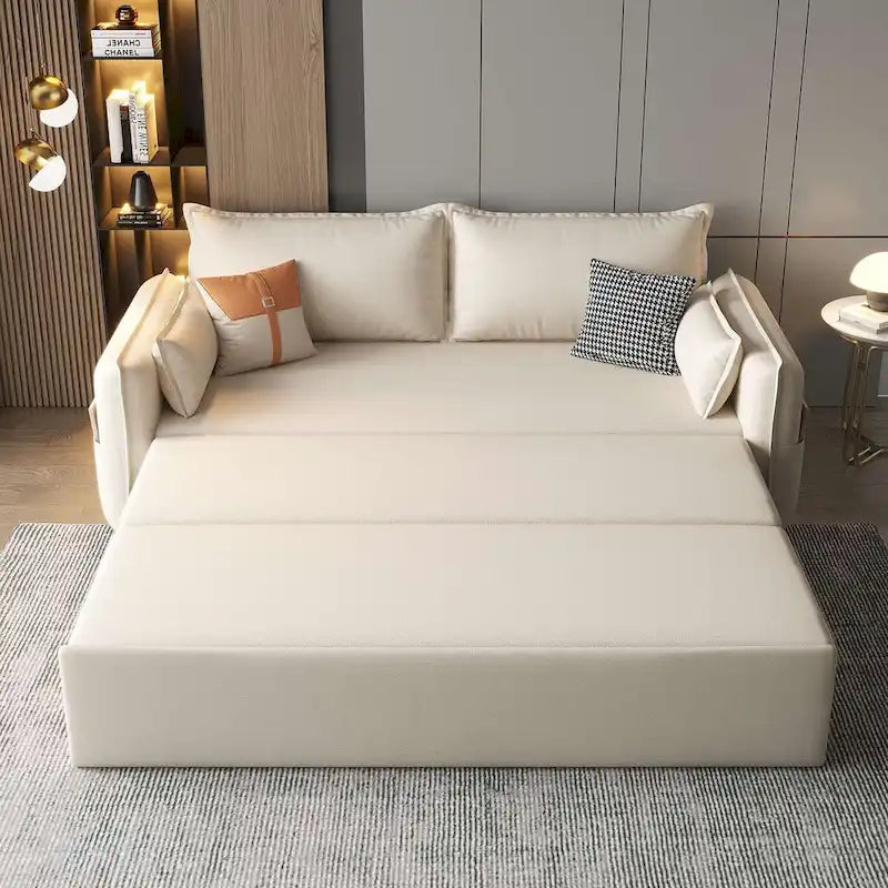 JASIWAY Schlafsofa mit Schlaffunktion und Stauraum