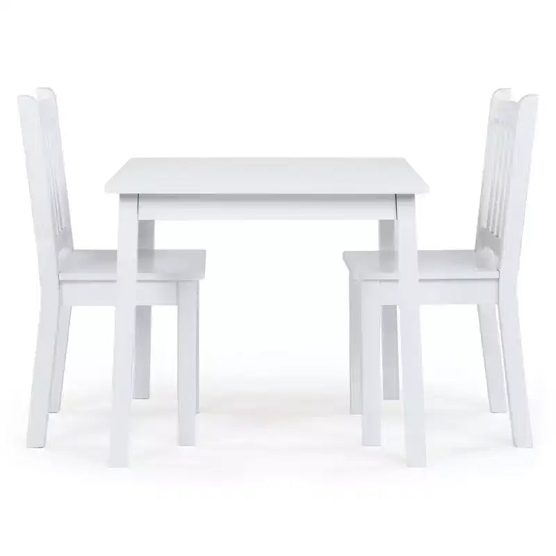 Ensemble table et chaise en bois pour enfants, 3 pièces - Humble Crew