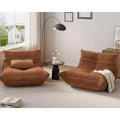 Modulares Ecksofa, Togo-Sofa mit tiefer Sitzfläche