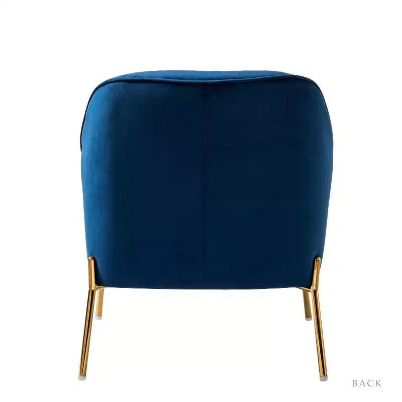 Odo comfortabele accentfauteuil van fluweel voor de woonkamer, met gestoffeerde, gevoerde zitting, set van 2 | Karat Home