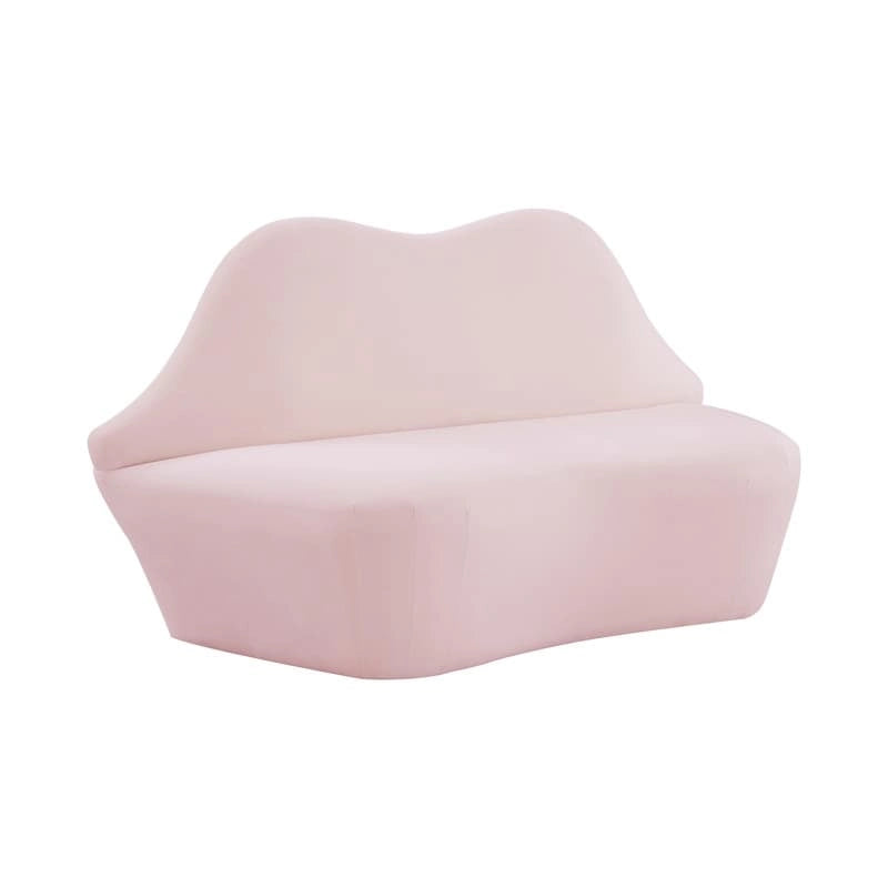 Lips Samtsofa - 67.7W x 29.1D x 36H