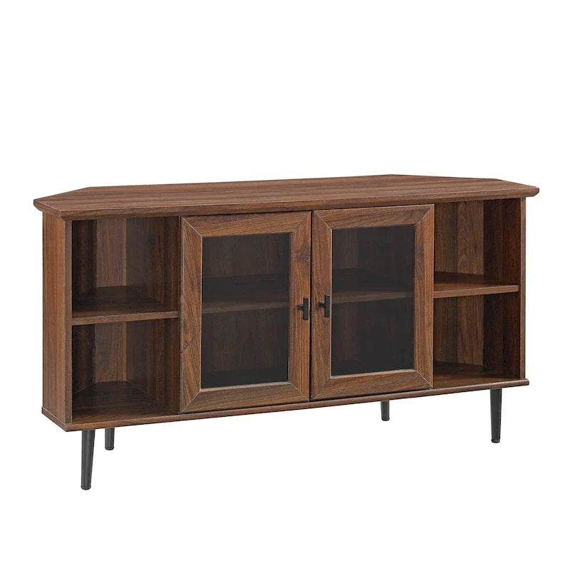 Middlebrook Eck-TV-Ständer mit Glastür, 48 Zoll
