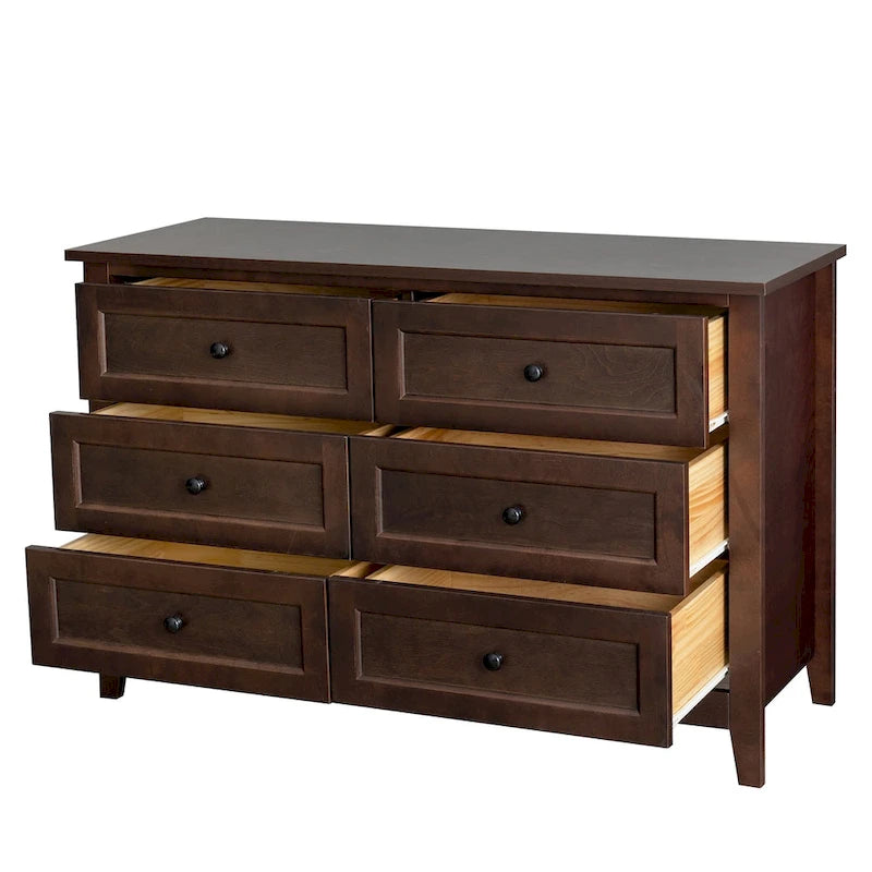 Kommode aus Massivholz mit Sprühlackierung, Bar, Buffettisch, Geschirrschrank, Spind, Anrichte, Konsolentisch, Spind