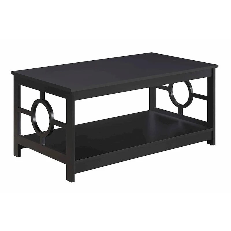 Ring salontafel met plank