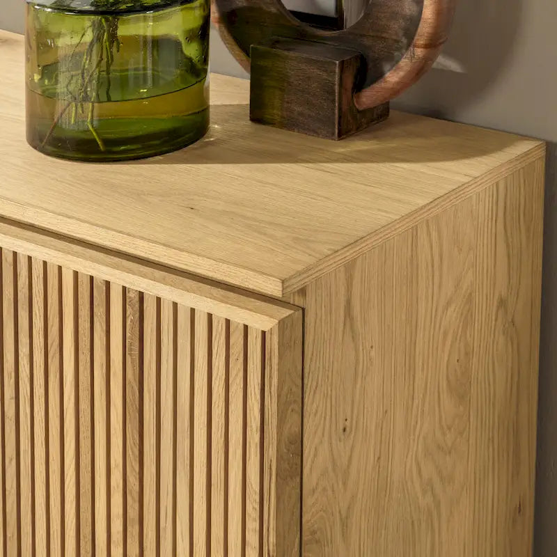 Credenza buffet Classic Home Roya con impiallacciatura in rovere