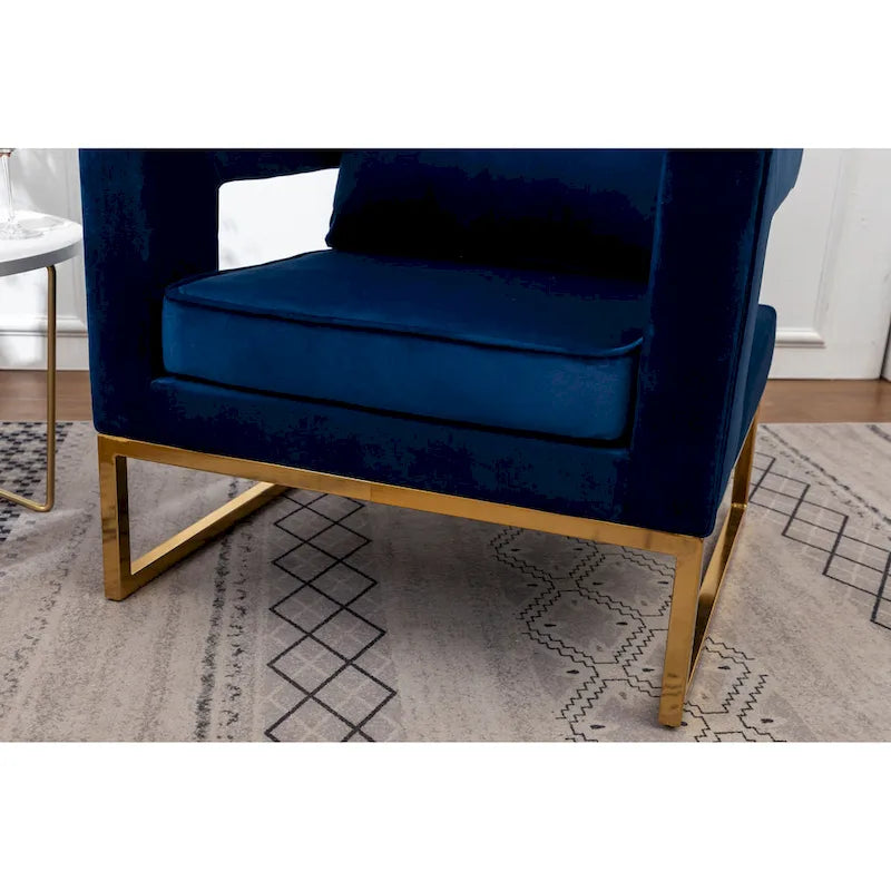 Fauteuil d’appoint contemporain rembourré Lenola de Roundhill Furniture