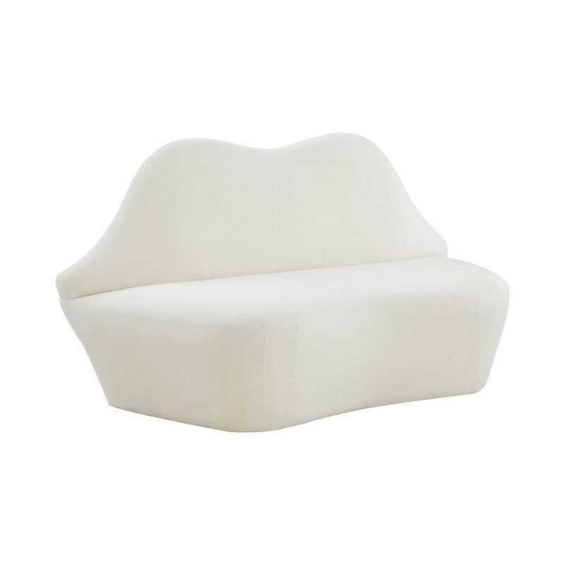 Lips Samtsofa - 67.7W x 29.1D x 36H