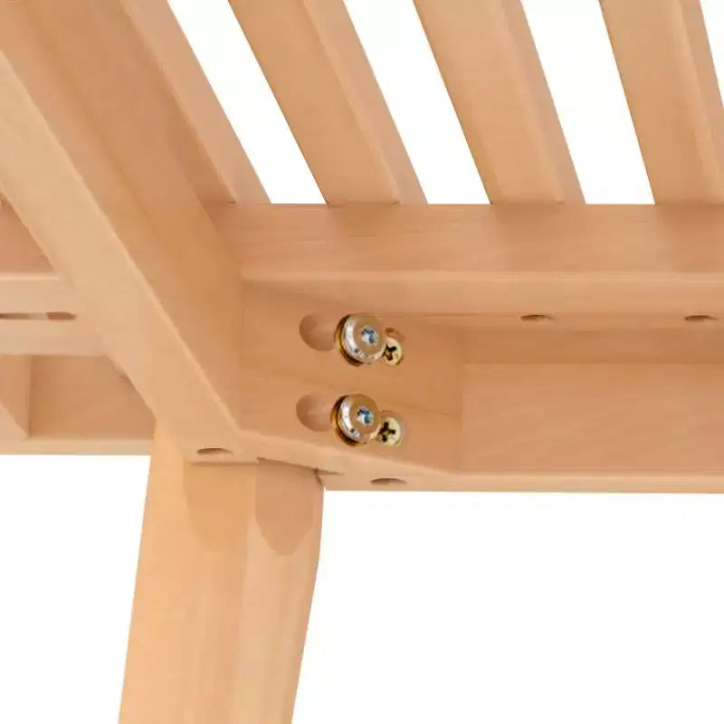 Panca da ingresso Plank+Beam, panca da fondo letto in legno massello per camera da letto, corridoio e portico, 41.25