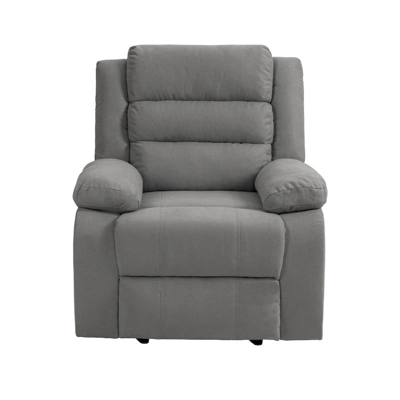 Set van 2 klassieke en traditionele handmatige relaxfauteuils